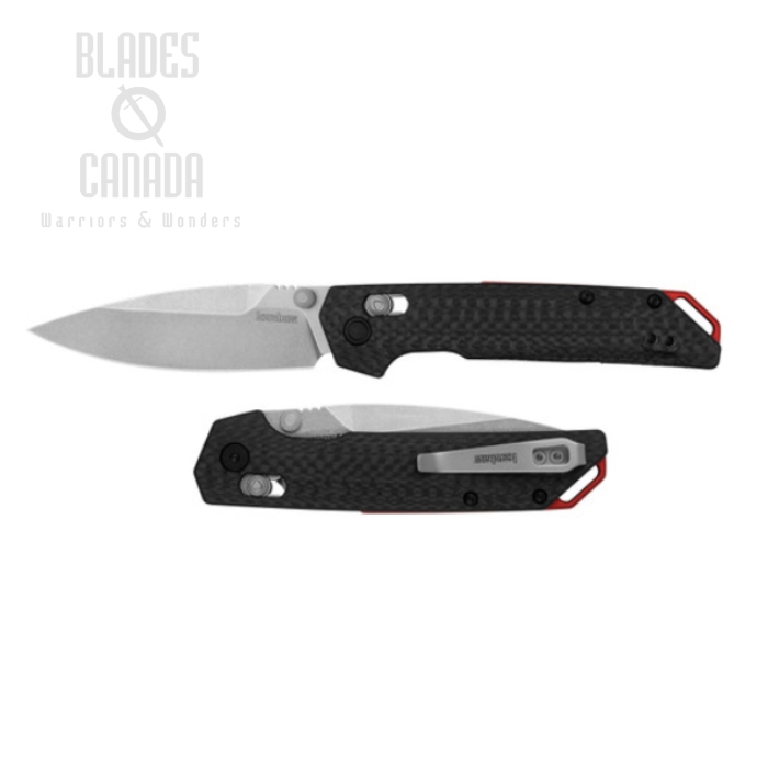 Kershaw Iridium Axis-Lock Folding Knife, Limited Edition, M390, Carbon Fiber, 2038CFM390