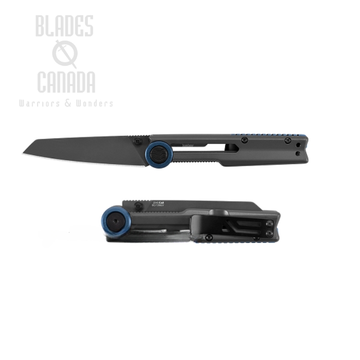 Kershaw Decibel Lightweight Framelock Folding Knife, Titanium/Stainless Handle, K2045