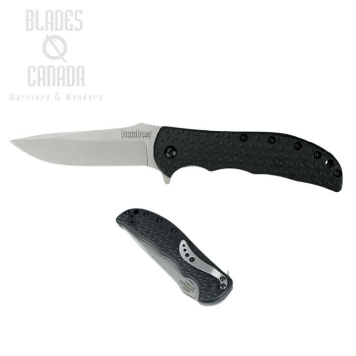 Kershaw Volt II Folding Knife, Assisted Opening, GFN Black, K3650