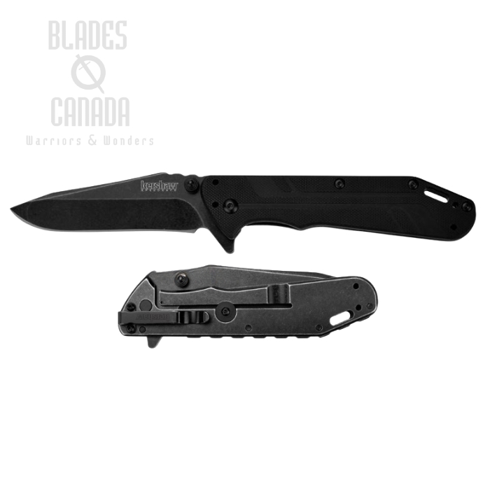 Kershaw Thermite Assisted Framelock Flipper, Blackwash, K3880BW
