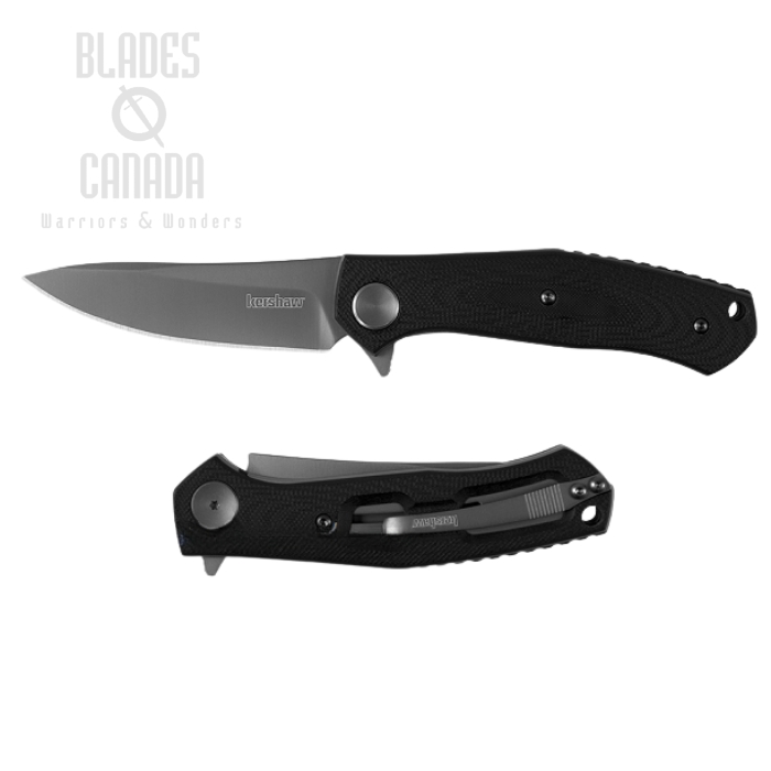 Kershaw Concierge Flipper Folding Knife, G10 Black, K4020