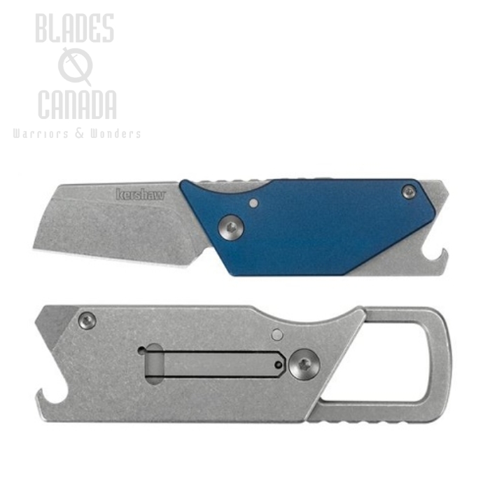 Kershaw Sinkevich Pub Tool Folding Knife, Aluminum Blue, K4036BLU