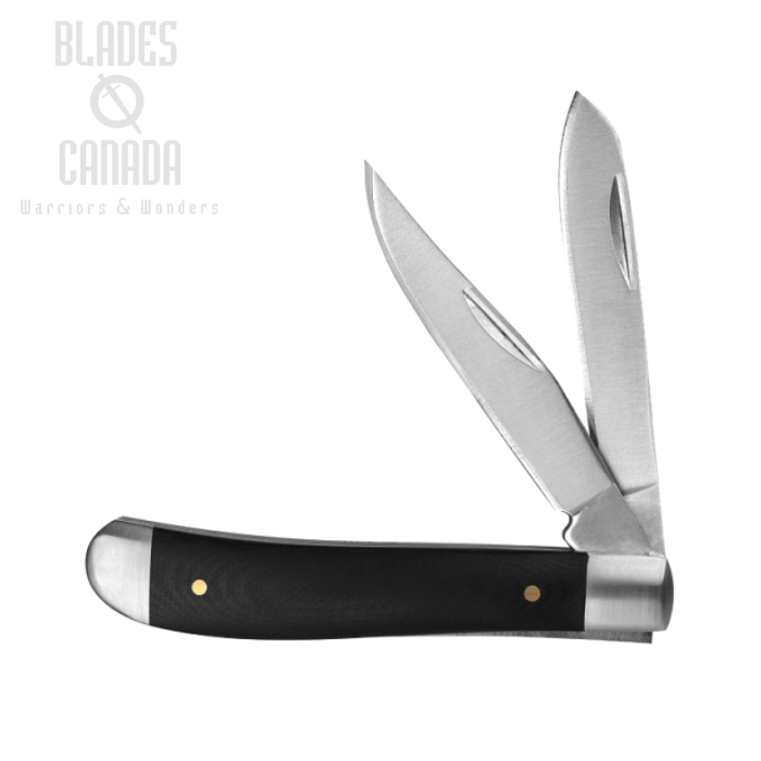 Kershaw Gadsden Traditional Slipjoint Folding Knife, G10 Black, K4381