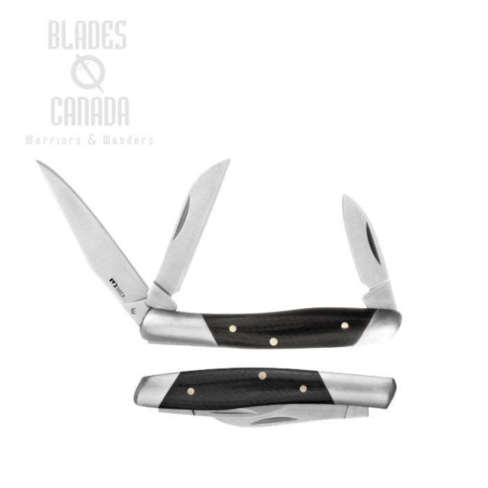Kershaw Iredale Slipjoint Folding Knife, Clip Point, Micarta Black, 4386