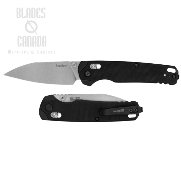 Kershaw Bel Air XL Duralock Folding Knife, MagnaCut SW, G10 Black, KE-6110
