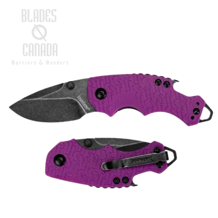 Kershaw Shuffle Folding Knife, GFN Purple, K8700PURBW