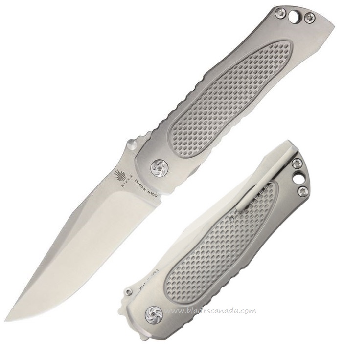 Kizer Wakulla Folding Knife, CPM S35VN, Titanium, 4497A2