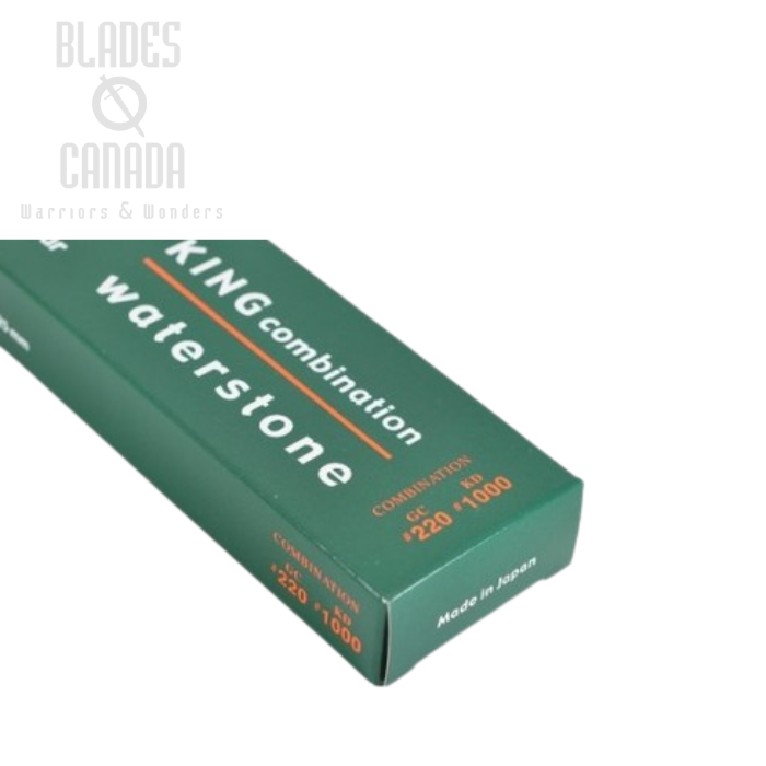 (image for) Ice Bear King Combination Waterstone, 220-1000 Grit, KI-220/1000CK2X