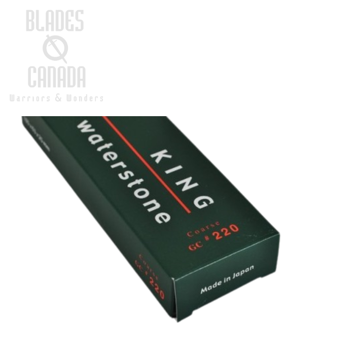 (image for) Ice Bear King Green Silicone Carbide Waterstone, 220 Grit, KI-220GC-2X