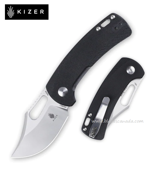 Kizer Urban Bowie Folding Knife, 154CM, G10, V2578C1