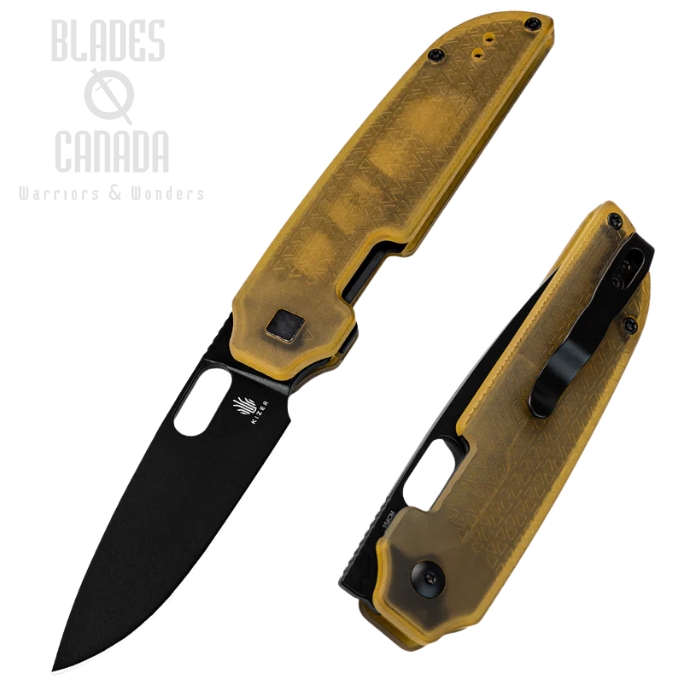 Kizer Varatas Folding Knife, 154CM Black, PEI Handle, V3637C1 Kizer Varatas Folding Knife, 154CM Black, PEI Handle, V3637C1