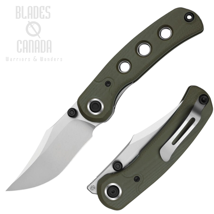 (image for) Kizer Pioneer Folding Knife, 14C28N, G10 Green, ZXFK03M2