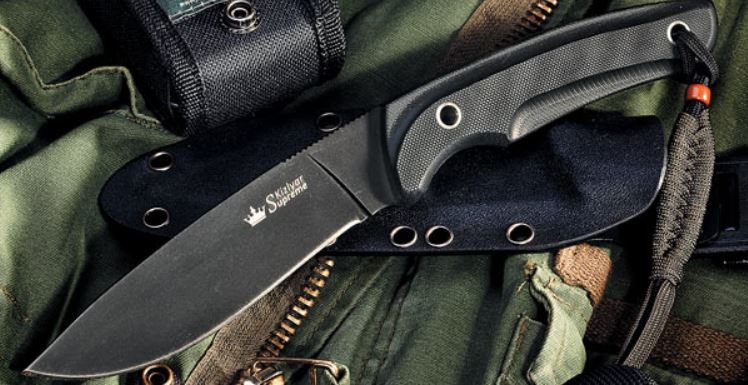 Kizlyar Savage Fixed Blade Knife, AUS 8, G10, Kydex Sheath, KK0030 - Click Image to Close