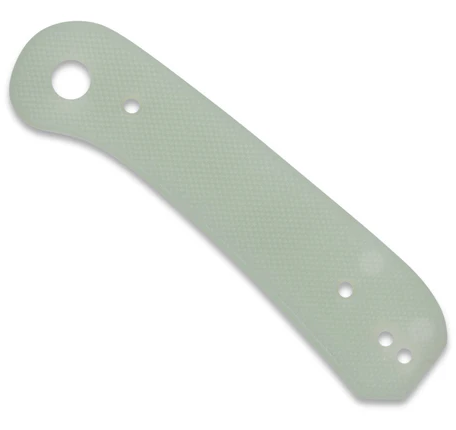 Knafs Lander 1 Knife Scales, Flat G10 Natural, 00080