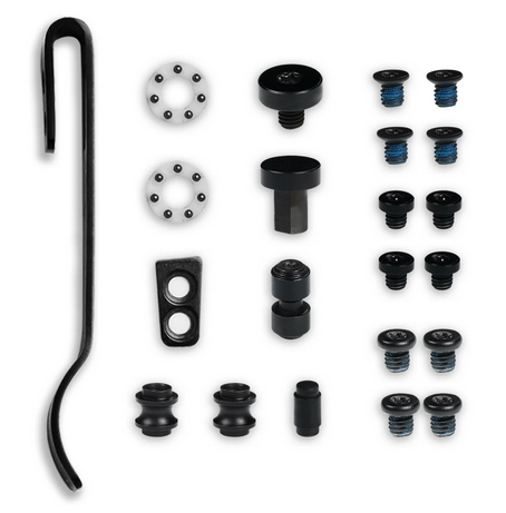 Knafs Lander 1 Knife Rebuild Kit, Black, 00142