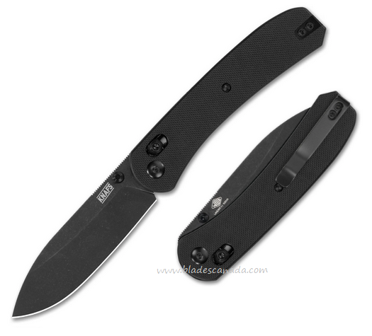 Knafs Lander 2 Folding Knife, S35VN Black, G10 Black, 00180