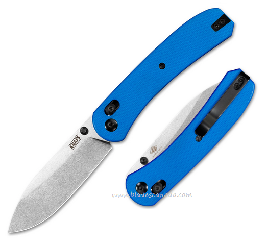 Knafs Lander 2 Folding Knife, S35VN, G10 Blue, 00181