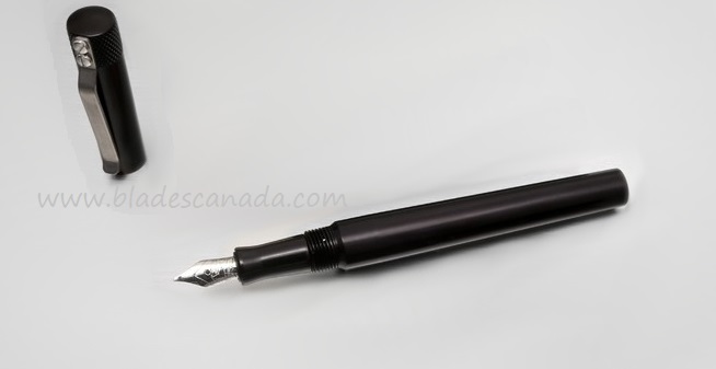 Karas Kustoms Fountain K Aluminum - Black Body/Black Grip