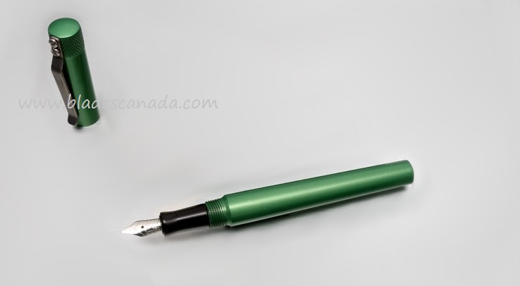 Karas Kustoms Fountain K Aluminum - Green Body/Black Grip