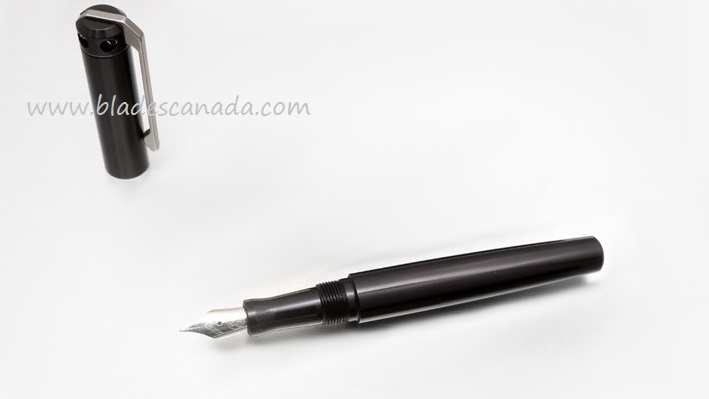 Karas Kustoms Ink Fountain Aluminum - Black Body/Black Grip - Click Image to Close