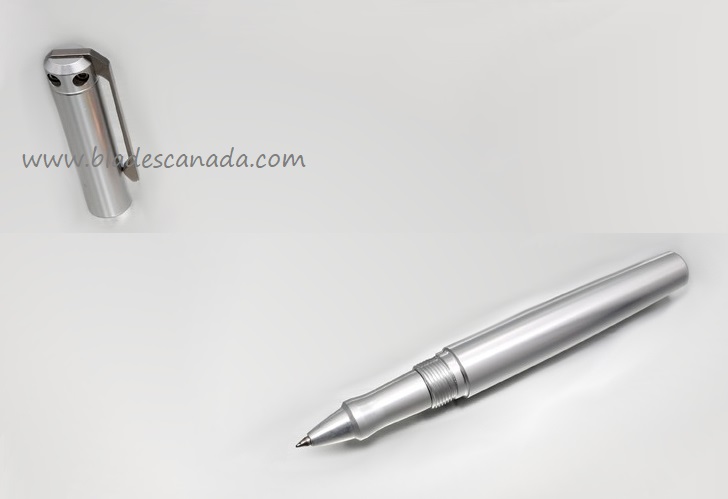 Karas Kustoms Ink Rollerball Aluminum - Silver Body/Silver Grip