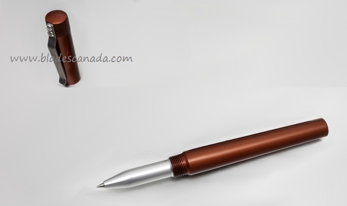 Karas Kustoms Render K Aluminum - Brown Body/Silver Grip - Click Image to Close