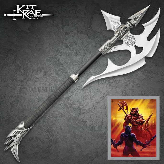Kit Rae Black Legion War Axe, Special Edition, KR0037S