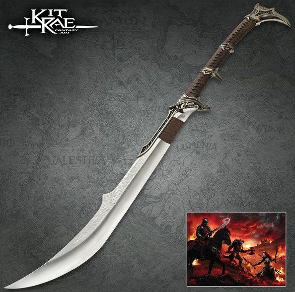 Kit Rae Savathos-Mithrodin War Sword, Stainless, KR0077