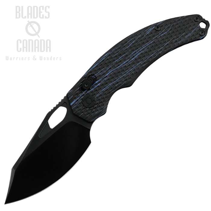 Kunwu X-Padre XT Lock Folding Knife, Elmax Black, G-Mascus Black/Blue, X706A2