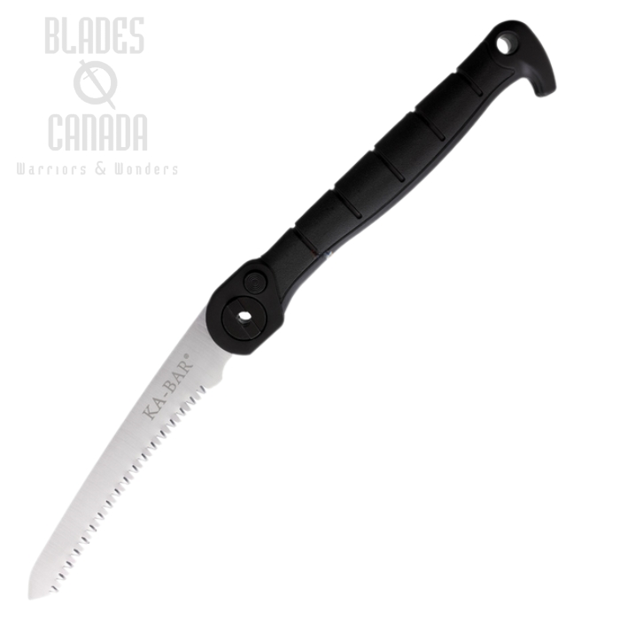 Ka-Bar Folding Saw, 65Mn Carbon, Nylon/Fiberglass Black, Ka1274