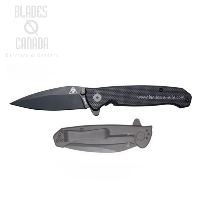 Ka-Bar TDI Flipper Framelock Knife, AUS 8A, G10 Black, 2490