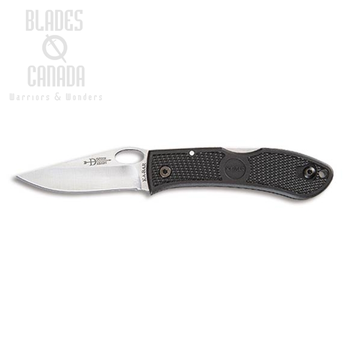 Ka-Bar Dozier Folding Knife, AUS 8A, Zytel Black, 4065