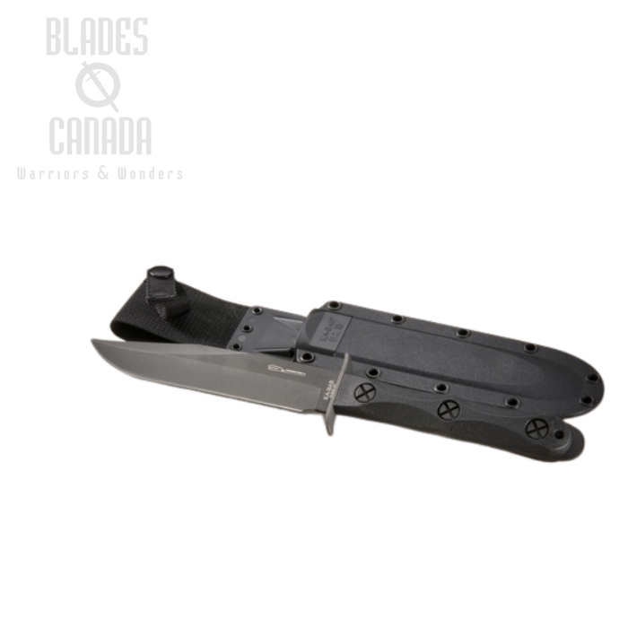 Ka-Bar John Ek Commando Knife Model 5 Fixed Blade, Hard Sheath, EK45