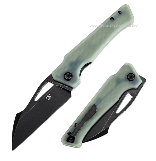 Kansept Egress Folding Knife, CPM S35VN Black SW, G10 Jade, K1033C2