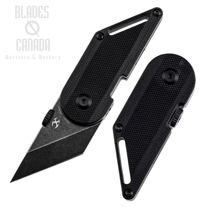 (image for) Kansept Pinkerton Dash Folding Knife, 154CM Black, G10 Black, KT3045A1