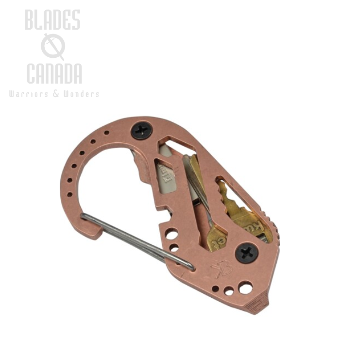 (image for) KeyBiner Multi-Use Carabiner & Key Holder - Copper