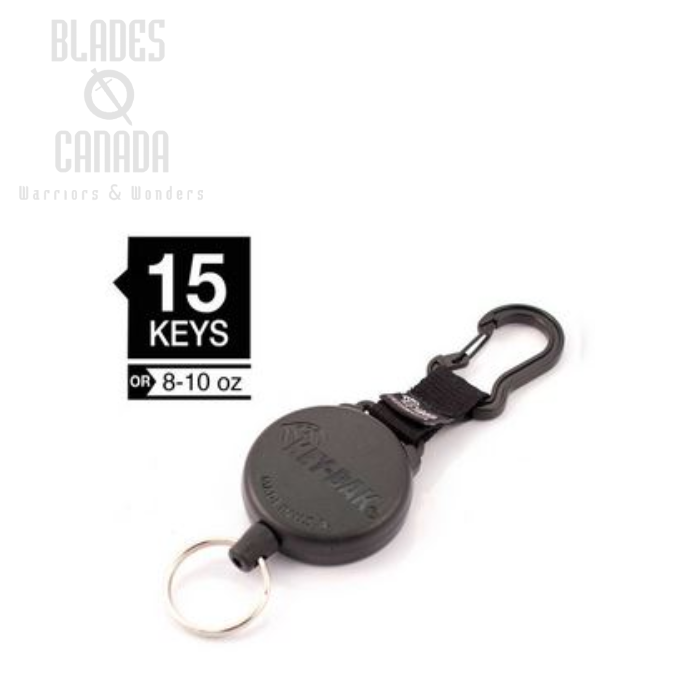 (image for) KEY-BAK SecurIt 48" Kevlar Cord Gear Reel with Carabineer