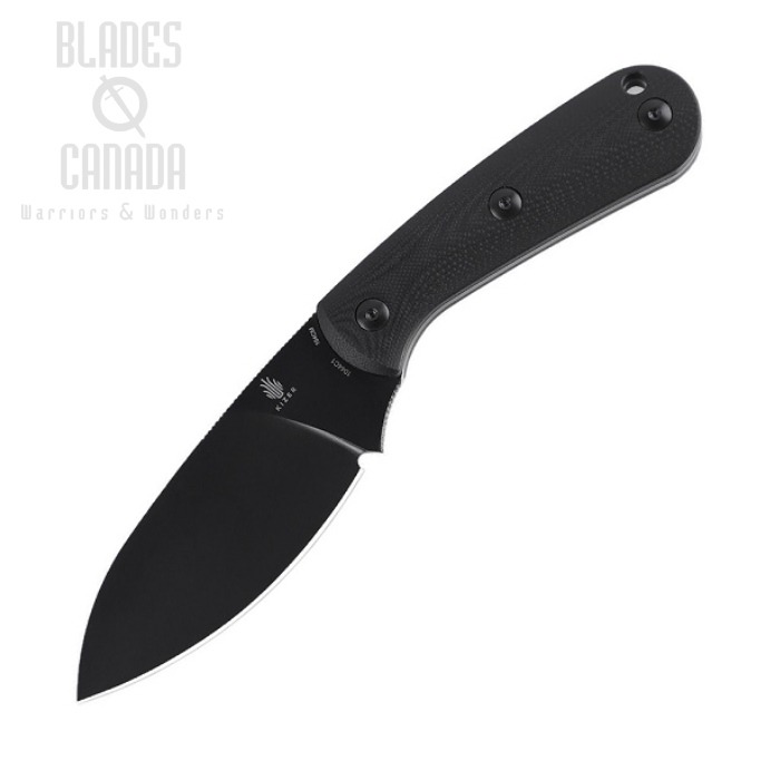Kizer Baby Fixed Blade Knife, 154CM, G10 Black, Kydex Sheath, 1044C1