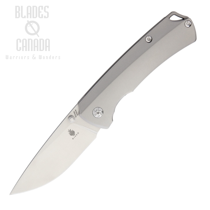 Kizer Task I Framelock Folding Knife, CPM S35VN, Titanium, 3490