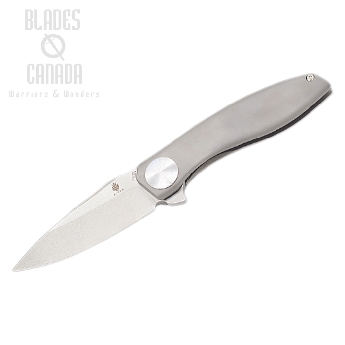 Kizer SLT Flipper Framelock Knife, S35VN, Titanium, Ki4474A1