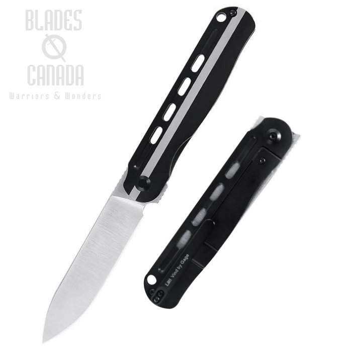 Kizer Latt Vind Flipper Framelock Knife, CPM S35VN, Titanium, 4567A1