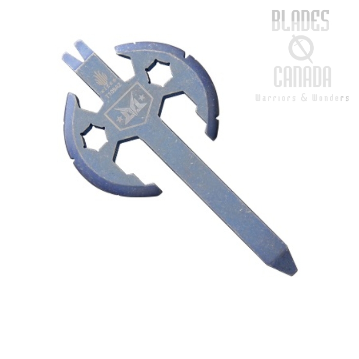 Kizer Mini Pry Axe Tool, Blue Stonewash, T109