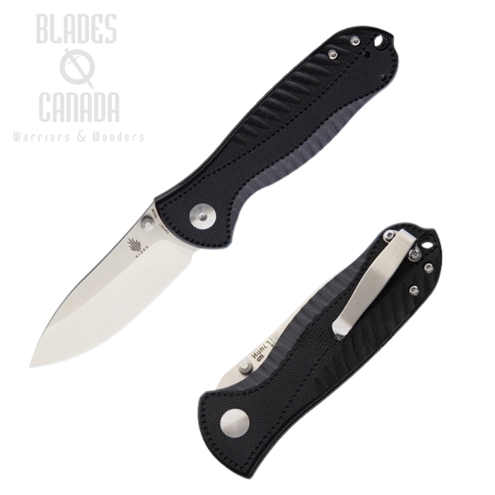 Kizer Vanguard Hunter Folding Knife, 154CM, G10 Black, V3416C1