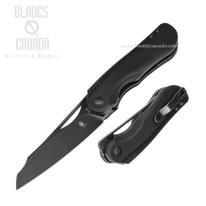 Kizer Kobold 2.0 Folding Knife, CPM 4V Black SW, Aluminum Black, V35422A1