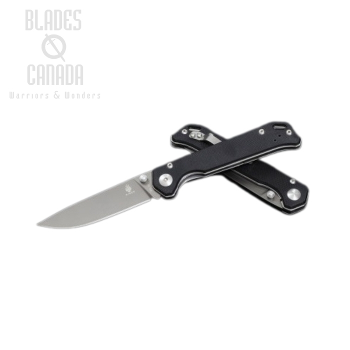Kizer Vanguard Begleiter Folding Knife, VG10, G10 Black, V4458A1