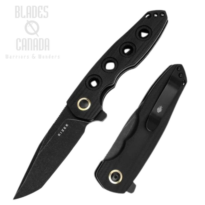 Kizer Z-82 Flipper Folding Knife, Nitro-V Steel, G10, KIV4568A1