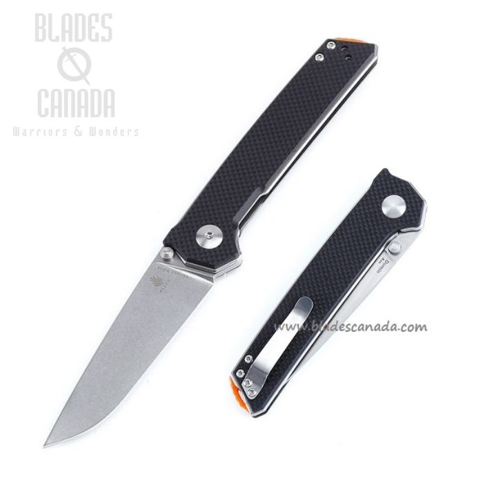 Kizer Domin Folding Knife, VG10, G10 Black, V4516A1