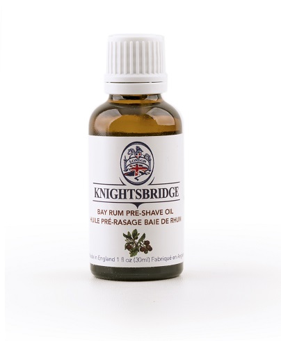 Knightsbridge Premium Pre Shave Oil - Bay Rum - Click Image to Close