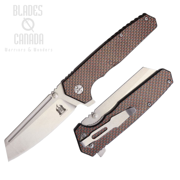 (image for) Komoran KO021 Flipper Folding Knife, Stainless, G10, KO021