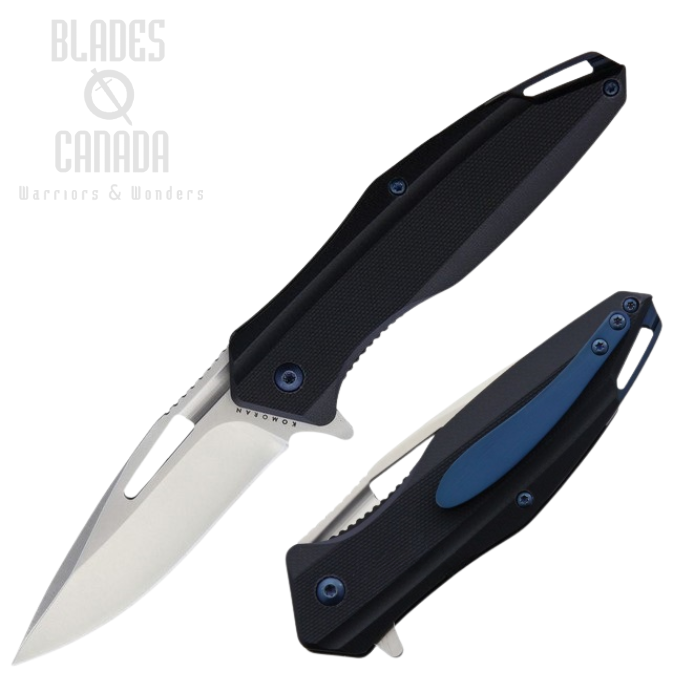 (image for) Komoran KO032 Flipper Folding Knife, Stainless, G10, KO032